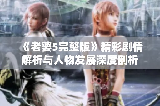 《老婆5完整版》精彩剧情解析与人物发展深度剖析
