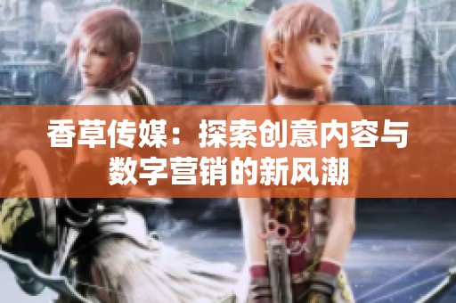 香草传媒：探索创意内容与数字营销的新风潮