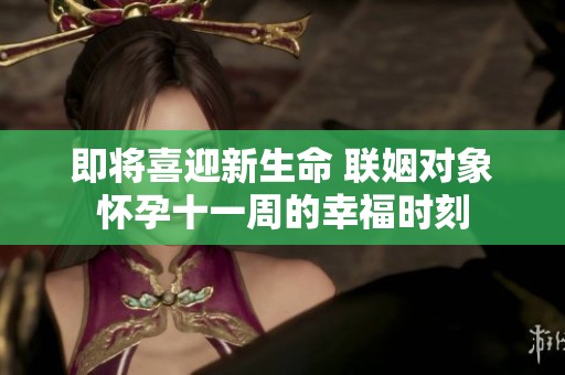 即将喜迎新生命 联姻对象怀孕十一周的幸福时刻