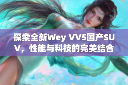 探索全新Wey VV5国产SUV，性能与科技的完美结合