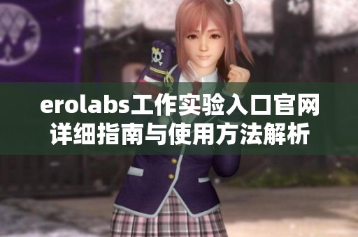 erolabs工作实验入口官网详细指南与使用方法解析
