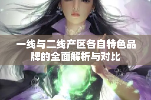 一线与二线产区各自特色品牌的全面解析与对比