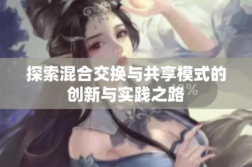 探索混合交换与共享模式的创新与实践之路