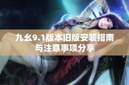 九幺9.1版本旧版安装指南与注意事项分享