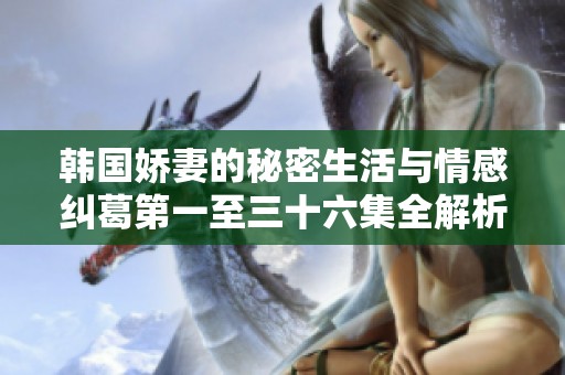 韩国娇妻的秘密生活与情感纠葛第一至三十六集全解析