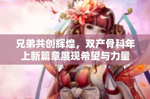 兄弟共创辉煌，双产骨科年上新篇章展现希望与力量