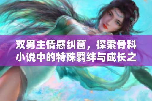 双男主情感纠葛，探索骨科小说中的特殊羁绊与成长之旅