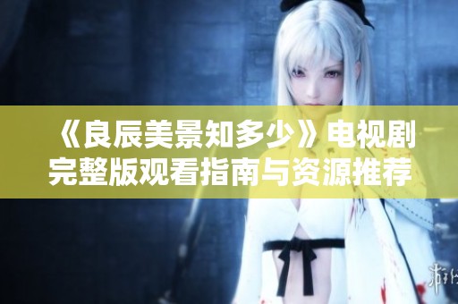 《良辰美景知多少》电视剧完整版观看指南与资源推荐