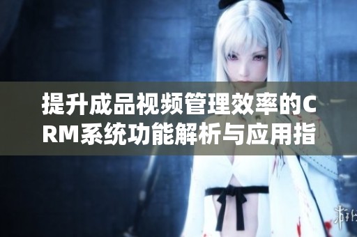 提升成品视频管理效率的CRM系统功能解析与应用指南
