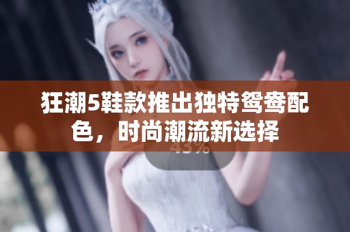 狂潮5鞋款推出独特鸳鸯配色，时尚潮流新选择