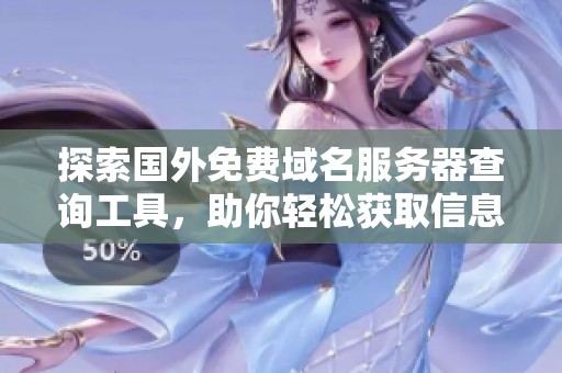 探索国外免费域名服务器查询工具，助你轻松获取信息