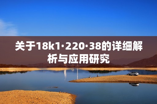 关于18k1·220·38的详细解析与应用研究
