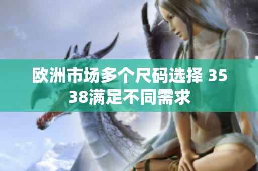 欧洲市场多个尺码选择 3538满足不同需求
