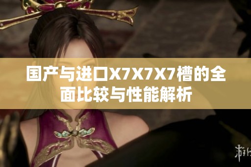 国产与进口X7X7X7槽的全面比较与性能解析