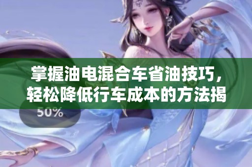 掌握油电混合车省油技巧，轻松降低行车成本的方法揭秘