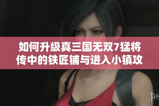 如何升级真三国无双7猛将传中的铁匠铺与进入小镇攻略