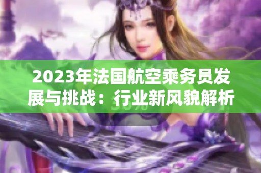 2023年法国航空乘务员发展与挑战：行业新风貌解析