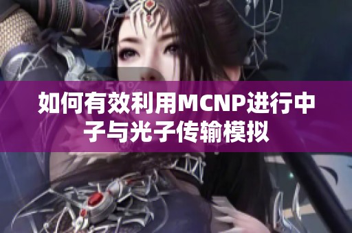 如何有效利用MCNP进行中子与光子传输模拟