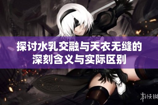 探讨水乳交融与天衣无缝的深刻含义与实际区别