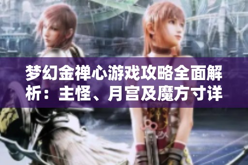 梦幻金禅心游戏攻略全面解析：主怪、月宫及魔方寸详解
