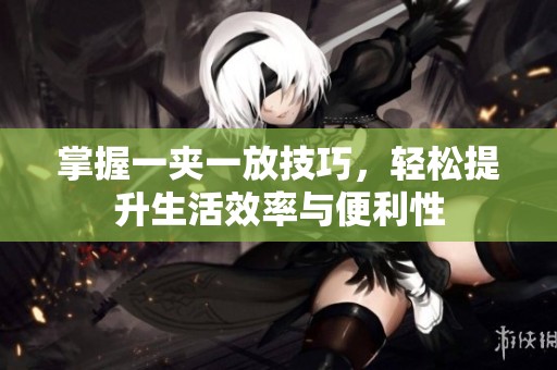 掌握一夹一放技巧，轻松提升生活效率与便利性