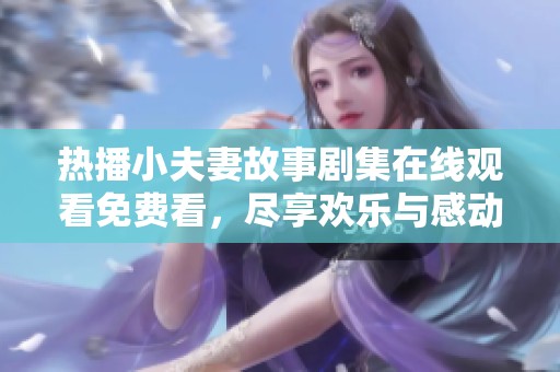 热播小夫妻故事剧集在线观看免费看，尽享欢乐与感动