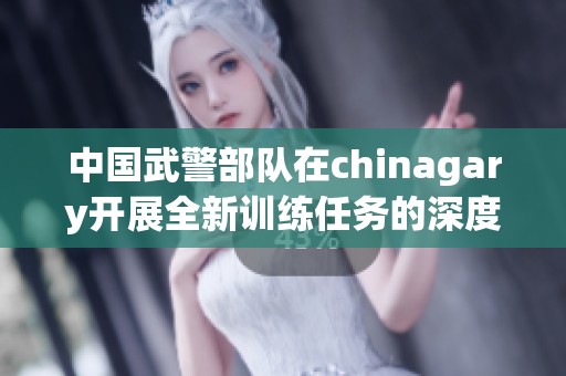 中国武警部队在chinagary开展全新训练任务的深度报道