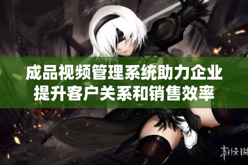 成品视频管理系统助力企业提升客户关系和销售效率