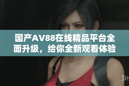 国产AV88在线精品平台全面升级，给你全新观看体验