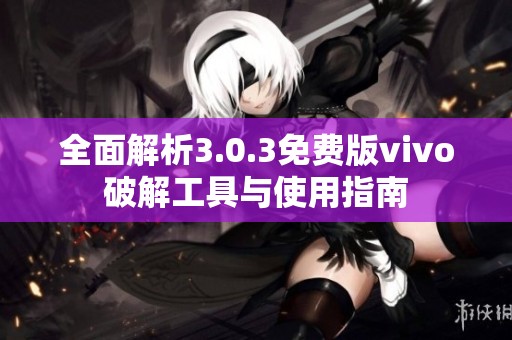 全面解析3.0.3免费版vivo破解工具与使用指南