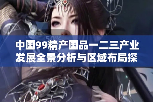 中国99精产国品一二三产业发展全景分析与区域布局探讨