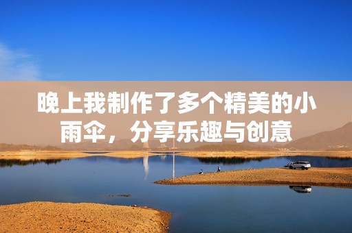晚上我制作了多个精美的小雨伞，分享乐趣与创意