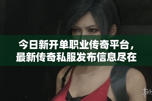 今日新开单职业传奇平台，最新传奇私服发布信息尽在这里