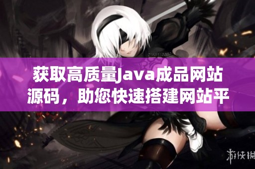 获取高质量Java成品网站源码，助您快速搭建网站平台