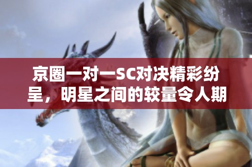 京圈一对一SC对决精彩纷呈，明星之间的较量令人期待