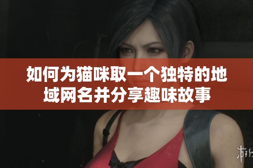 如何为猫咪取一个独特的地域网名并分享趣味故事