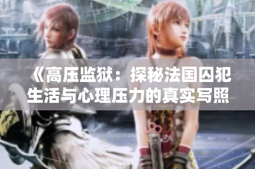 《高压监狱：探秘法国囚犯生活与心理压力的真实写照》