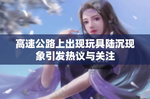 高速公路上出现玩具陆沉现象引发热议与关注