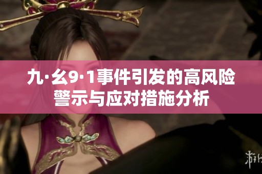 九·幺9·1事件引发的高风险警示与应对措施分析