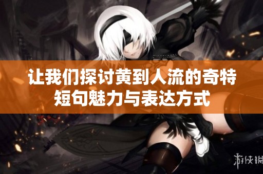 让我们探讨黄到人流的奇特短句魅力与表达方式