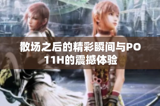 散场之后的精彩瞬间与PO11H的震撼体验