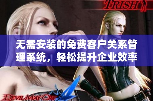 无需安装的免费客户关系管理系统，轻松提升企业效率