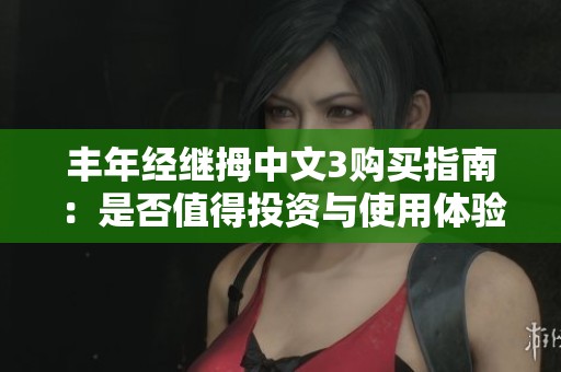 丰年经继拇中文3购买指南：是否值得投资与使用体验分析