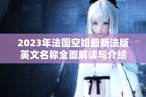 2023年法国空姐最新法版英文名称全面解读与介绍