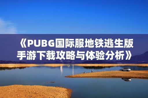 《PUBG国际服地铁逃生版手游下载攻略与体验分析》