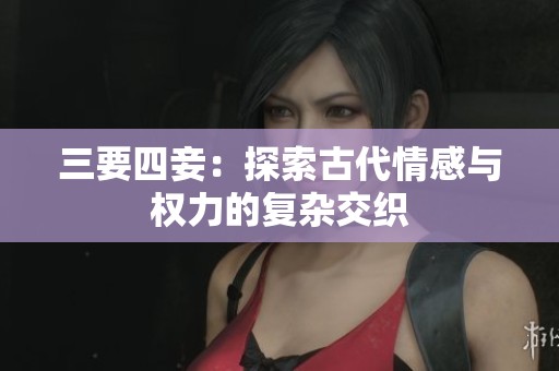 三要四妾：探索古代情感与权力的复杂交织