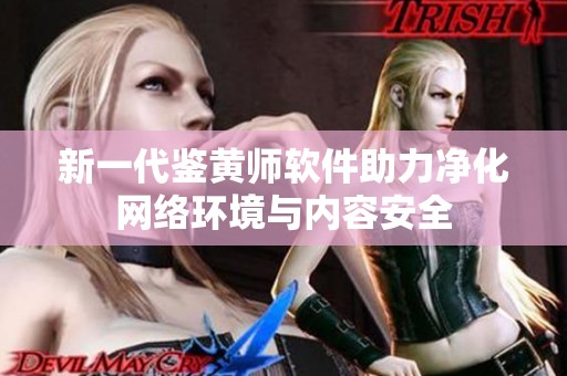 新一代鉴黄师软件助力净化网络环境与内容安全