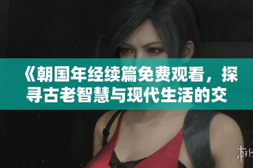 《朝国年经续篇免费观看，探寻古老智慧与现代生活的交融》