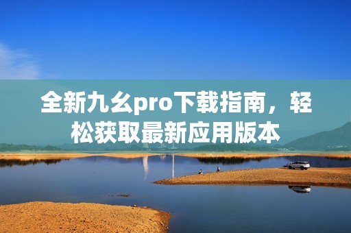 全新九幺pro下载指南，轻松获取最新应用版本