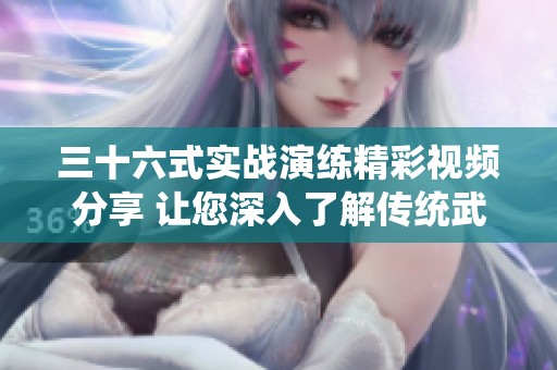 三十六式实战演练精彩视频分享 让您深入了解传统武术魅力